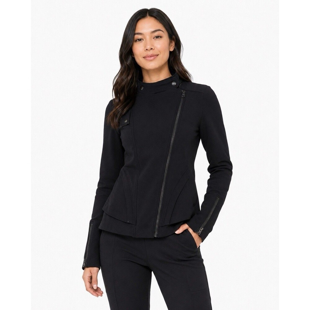 Lululemon Bust A Move Jacket Black Size S 4/6 Warpstreme Athleisure Sporty Chic